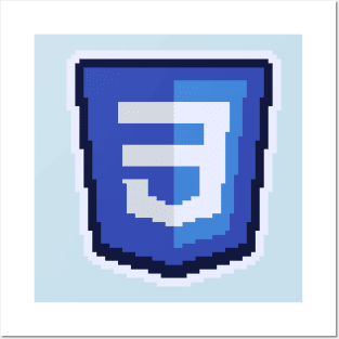 CSS3 PixelArt Posters and Art